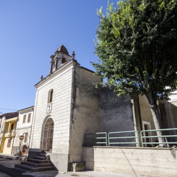 Chiesa di Nostra Signora di Monserrato, prospetto laterale (foto di Angelo Marras)