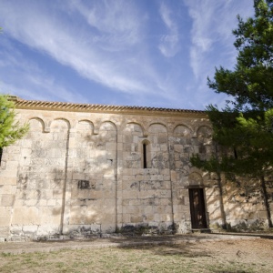 Chiesa di San Leonardo de Sa Iddazza, vista laterale (foto Angelo Marras)